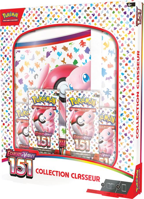 Coffret Collection classeur Écarlate et Violet 151