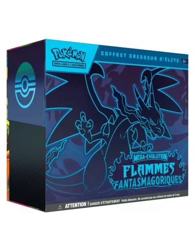 ETB ME02 – Méga-Évolution : Flammes Fantasmagoriques – FR - (défaut de scellage)