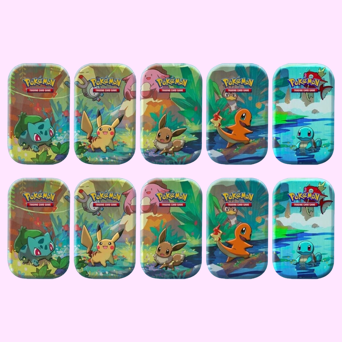 Mini-boîte Amis de Kanto (Mini-tins reprint de 2019)