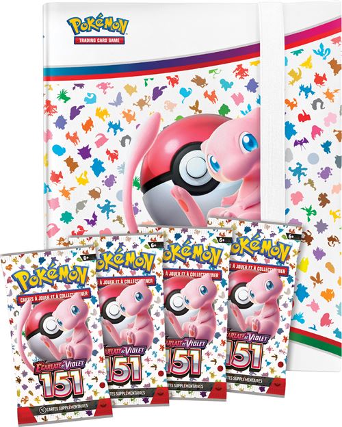 Coffret Collection classeur Écarlate et Violet 151