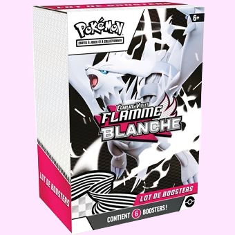 Bundle - Lot de boosters Écarlate et Violet – Flamme Blanche (Bundle EV10.5 Blanche)