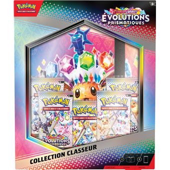 Coffret Collection classeur Écarlate et Violet – Évolutions Prismatiques