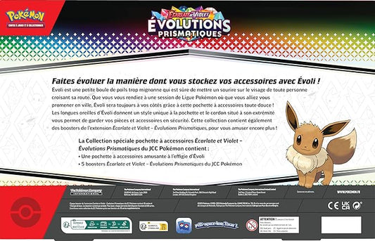 Coffret Collection spéciale pochette à accessoires Écarlate et Violet – Évolutions Prismatiques