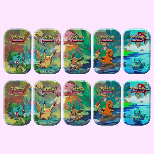 Mini-boîte Amis de Kanto (Mini-tins reprint de 2019)