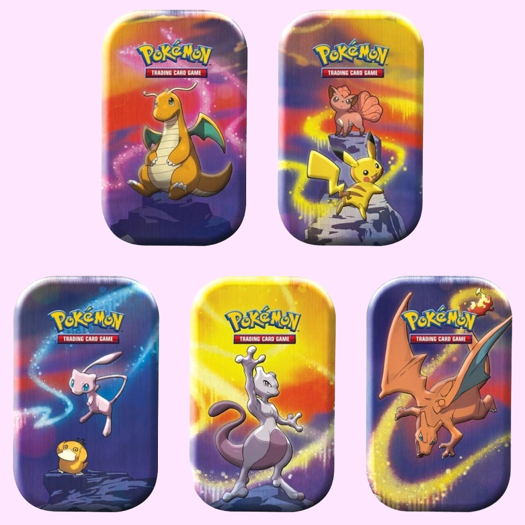 Mini-boîte Pouvoirs de Kanto (Mini-tins reprint de 2019)