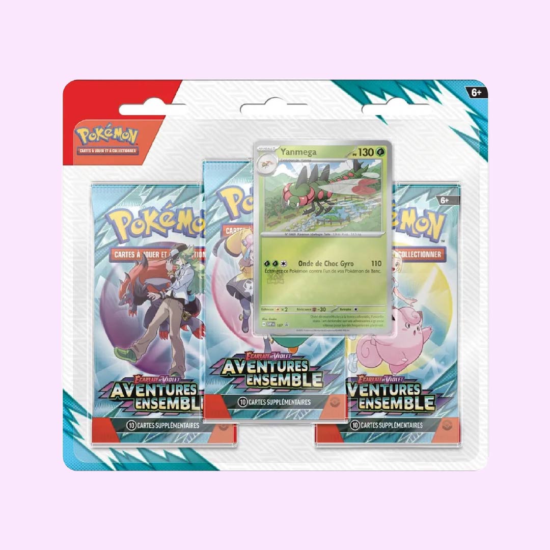 Tripack aventures ensemble